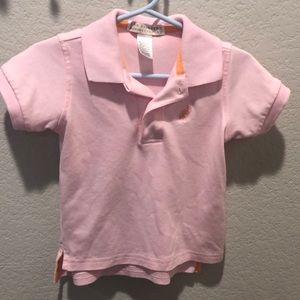 TBBC Pink Polo 18-24m EUC